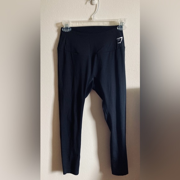 GYMSHARK - Training 7/8” Leggings - Black - Size S - Picture 3 of 6